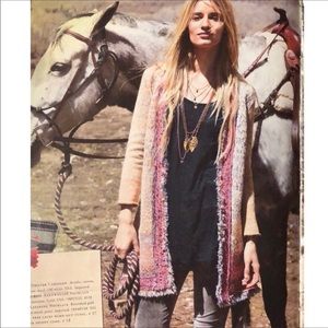 Free People Desert Drifter Cardigan Rare